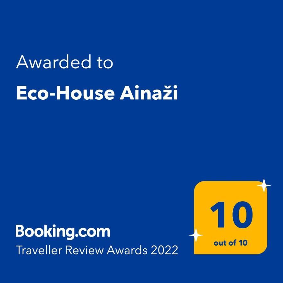 Eco-House Ainazi Villa Dış mekan fotoğraf